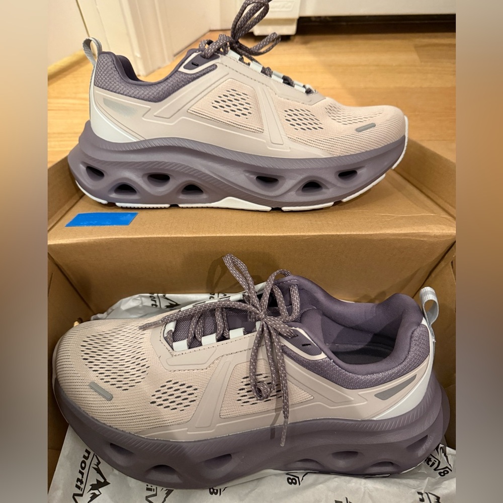 nortiV8 [MovePropel] Women's Sneakers size 10 GREY PINK/PURPLE